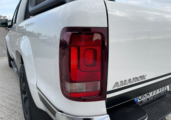 Volkswagen Amarok cena 109900 przebieg: 345111, rok produkcji 2018 z Rawicz małe 631